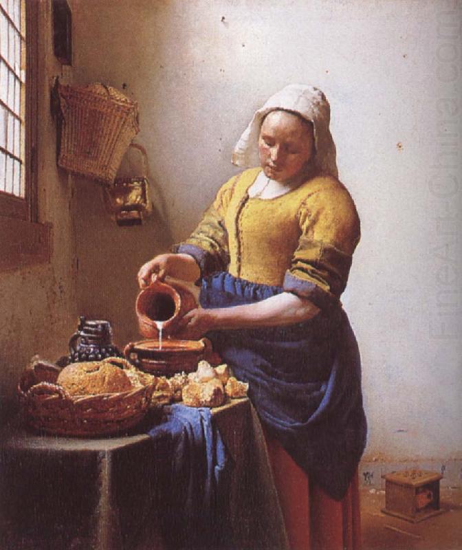 Jan Vermeer Kokspigan china oil painting image
